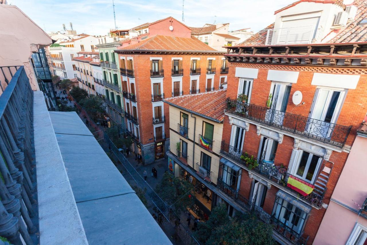 Apartamento Gran Via Terrace En Madrid Ngoại thất bức ảnh